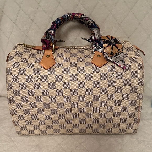 Louis Vuitton Handbags - Louis Vuitton Speedy Azur-30